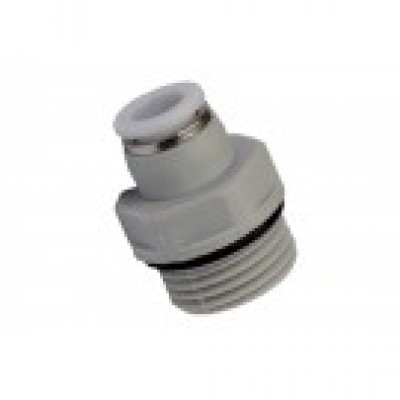 CONECTOR 8mm COM ROSCA EXTERNA DE 1/2.